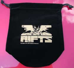 Rifts Dice Bag in Black