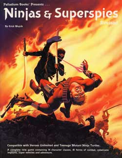 Ninjas & Superspies™ RPG Cover